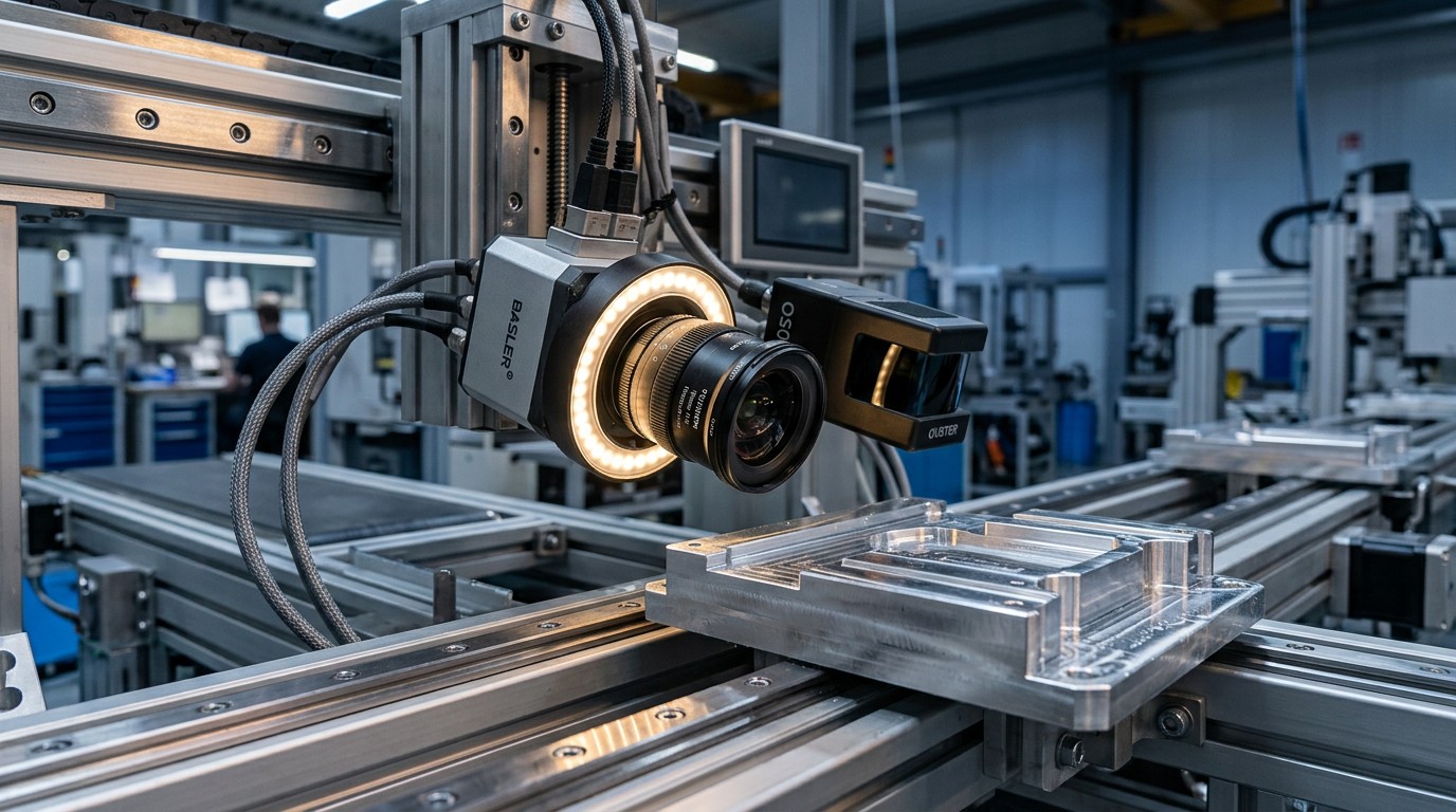Machine vision sub-pixel accuracy can fail on unstable lighting