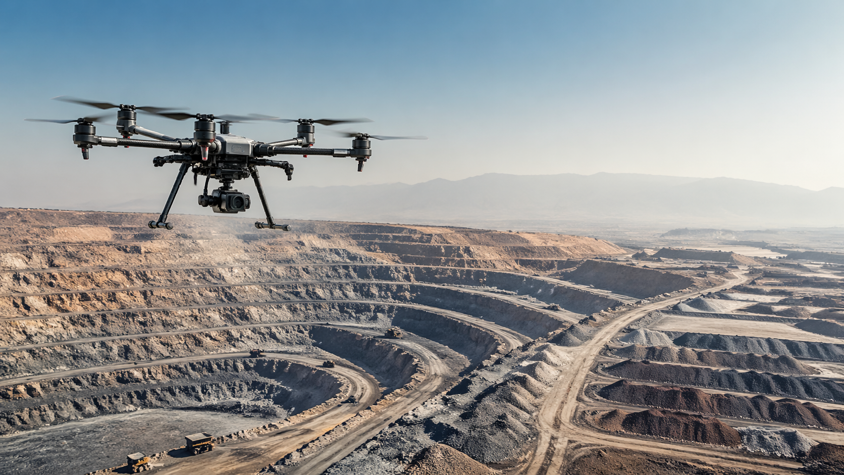 Open Pit Surveying Problems a Mapping Drone Can Actually Fix