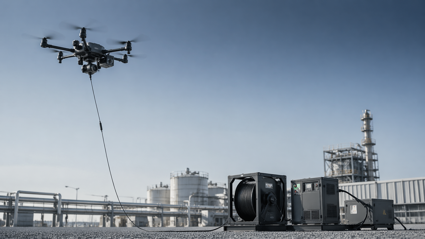 Tethered UAV Continuous Flight Time: What Changes in Real Use?