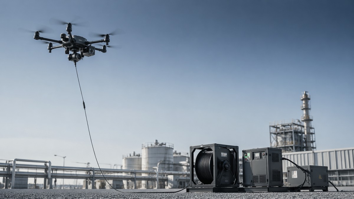 Tethered UAV Continuous Flight Time: What Changes in Real Use?