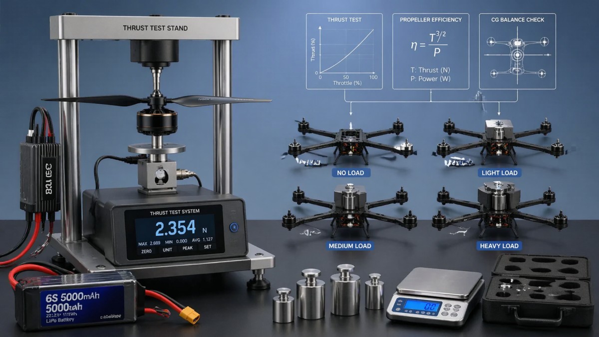 Drone Motor Thrust Test Data Can Be Right and Still Useless Drone Motor Thrust Test Data Can Be Right and Still Useless