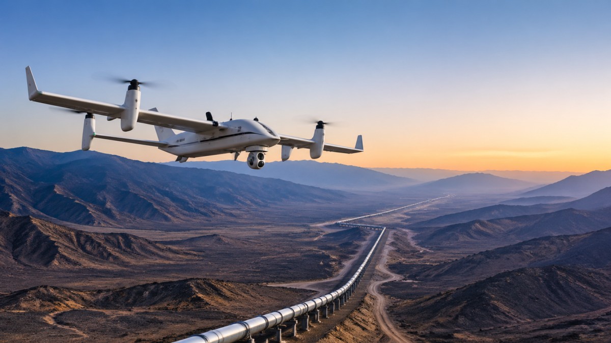 VTOL drone for pipeline inspection adds range but also complexity VTOL drone for pipeline inspection adds range but also complexity