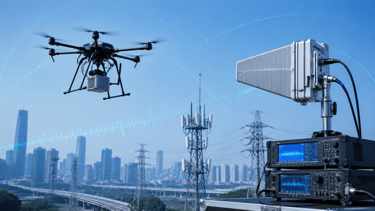 UAV data link supplier claims can be misleading in dense RF environments
