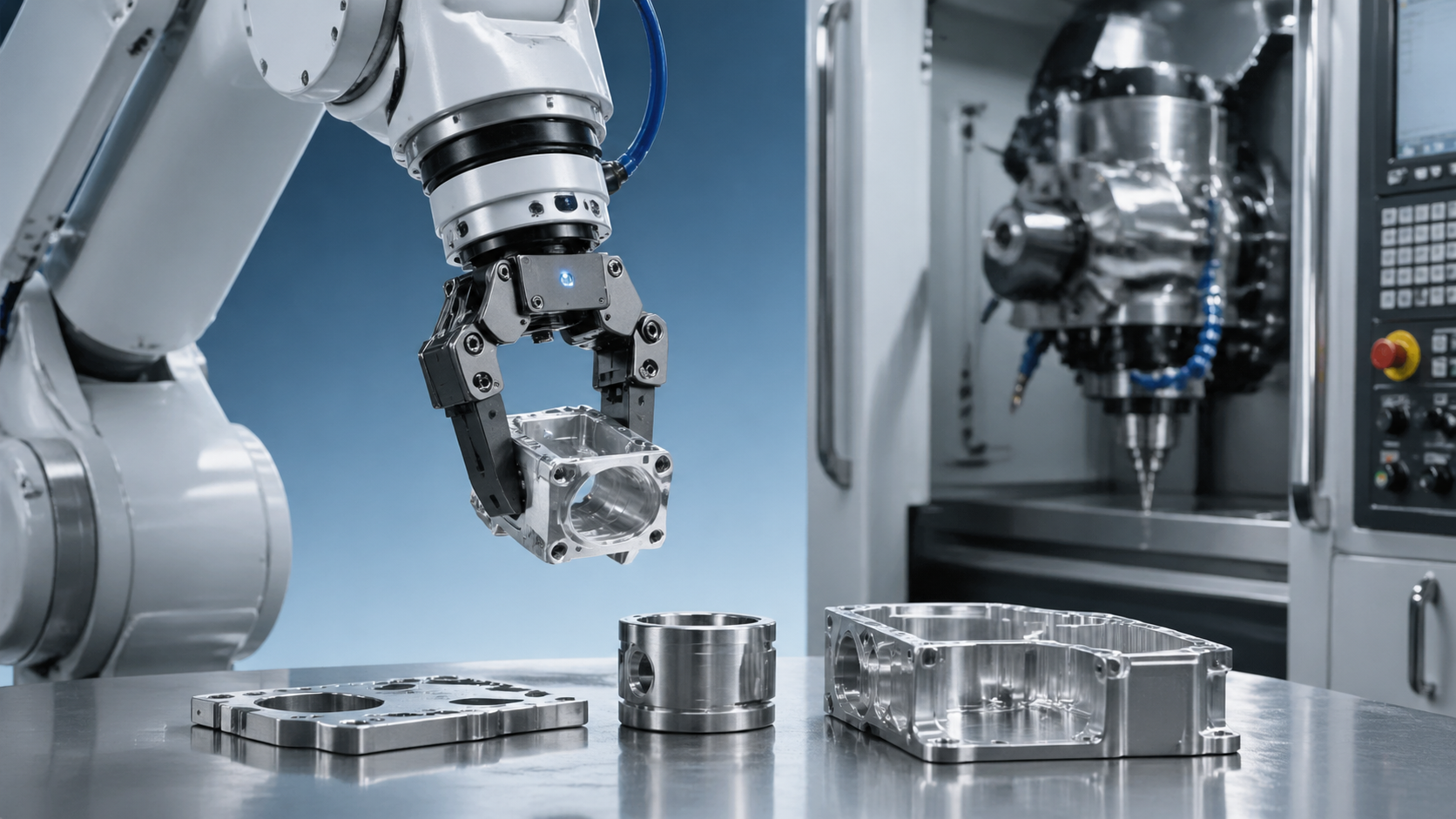Robotic gripper manufacturer options hinge on part variation
