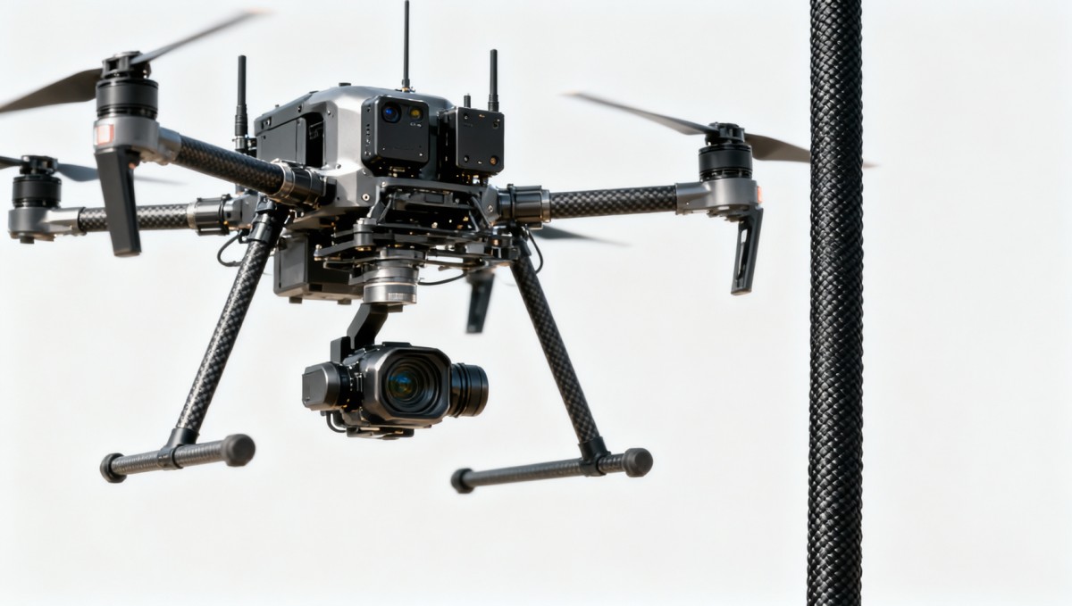 Tethered drone for border security: battery life vs. tether power stability trade-off? Tethered drone for border security: battery life vs. tether power stability trade-off?