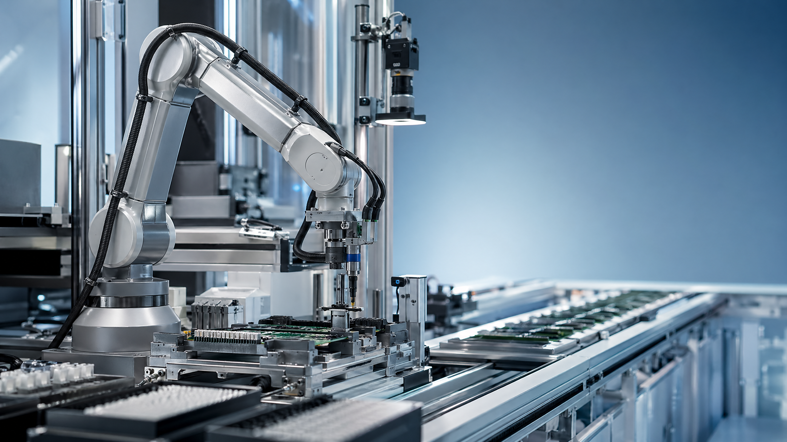 Where Collaborative Robots Fit Best in Electronics Assembly Lines