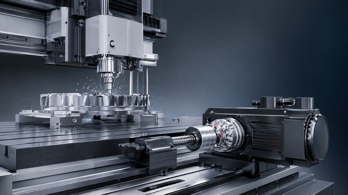 Choosing Servo Motors for CNC Machine Tools Under Heavy Duty Cycles