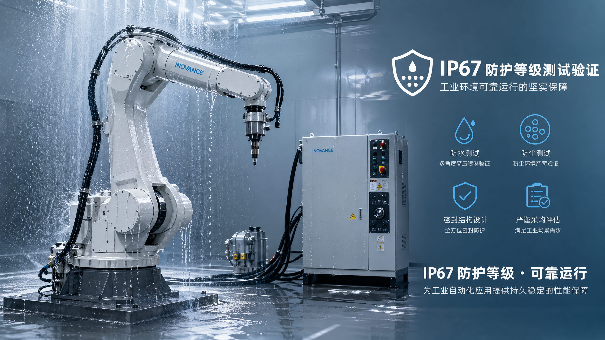Before buying, ask these about robotic arm IP67 waterproof test
