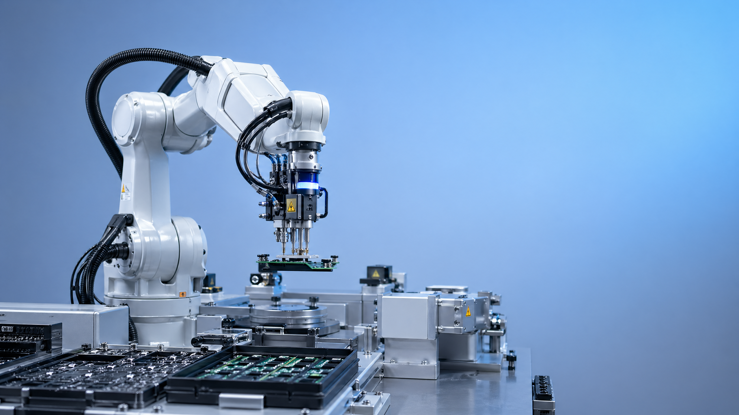 Robotic arm for electronics assembly: what specs matter