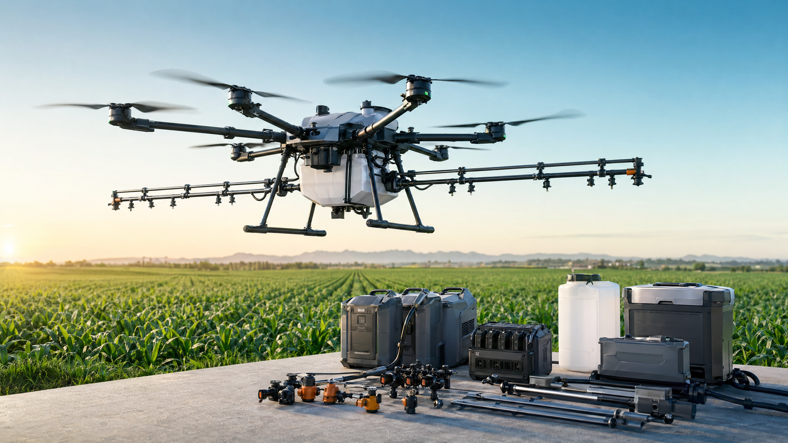 Agricultural spraying drone price: what affects the cost