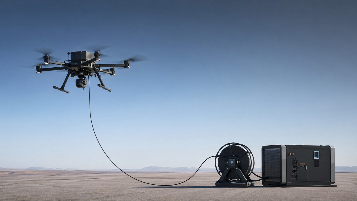 Tethered UAV continuous flight time: what is realistic Tethered UAV continuous flight time: what is realistic