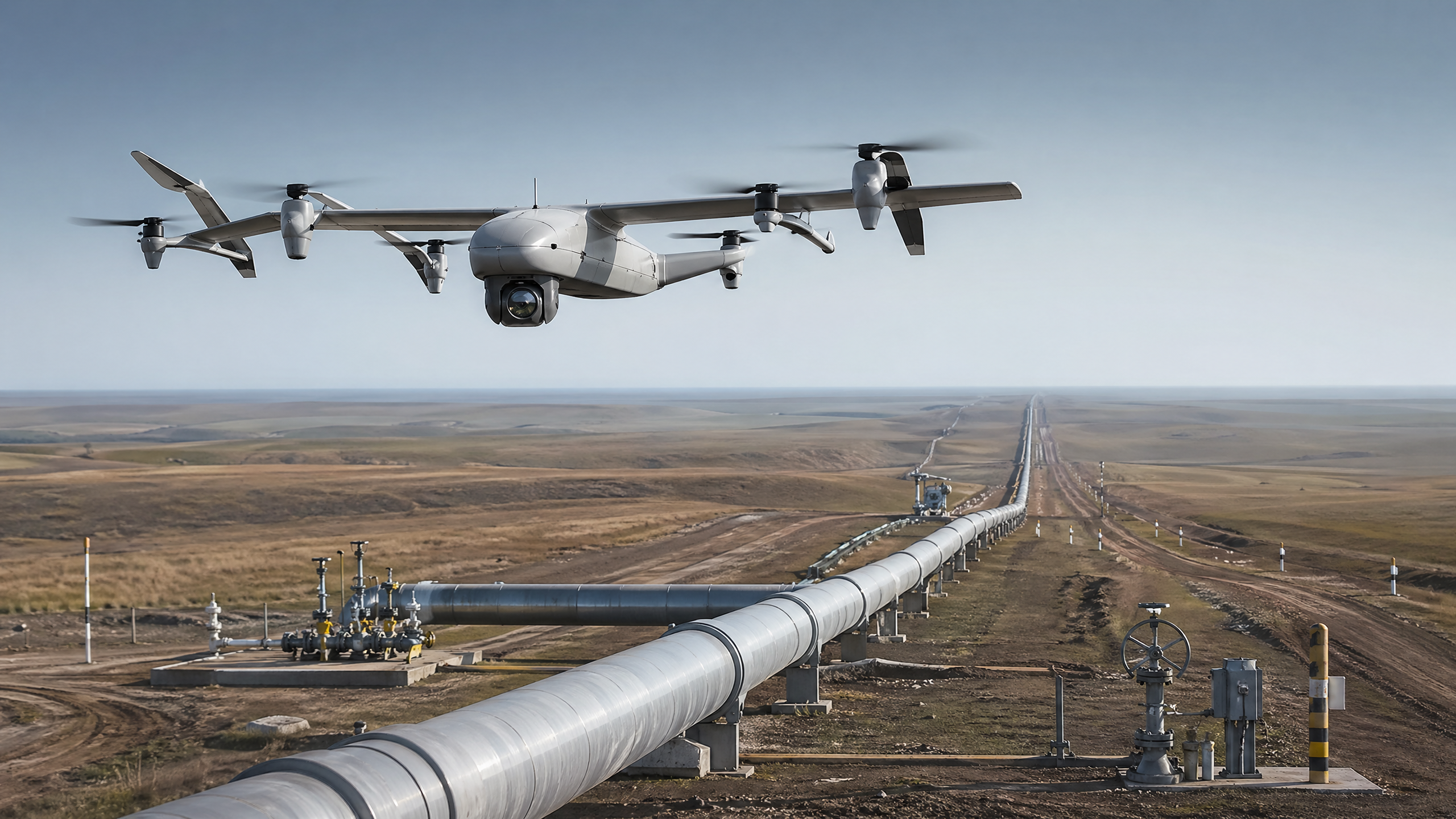 How to choose a VTOL drone for pipeline inspection