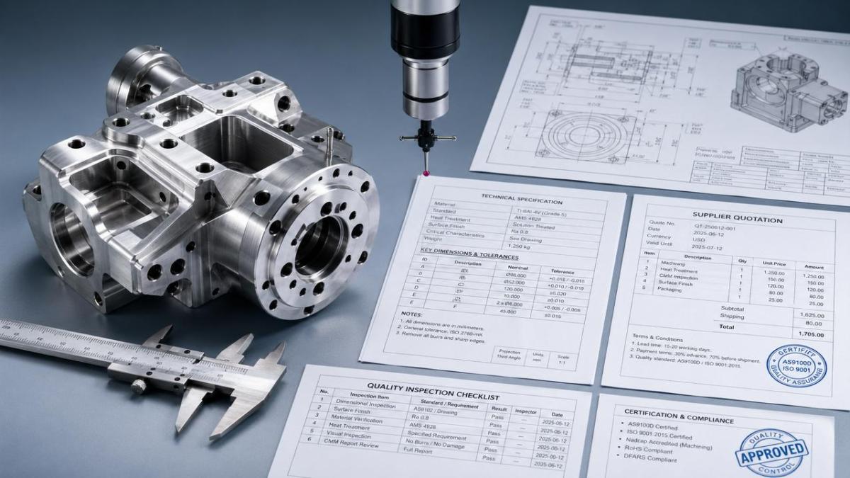 How to Use an AS9100 CNC Machining Tolerances Chart in Aerospace Quotes How to Use an AS9100 CNC Machining Tolerances Chart in Aerospace Quotes