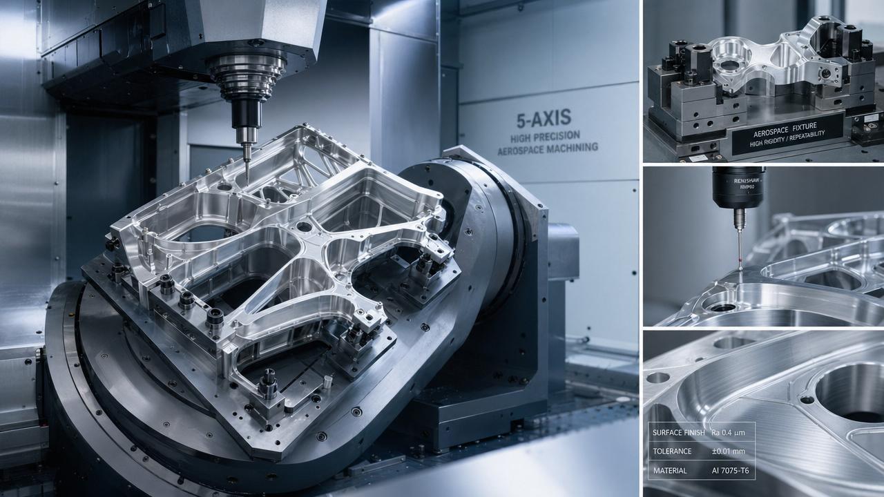 Custom 5-Axis CNC Machining Aerospace: Where Tolerance Risk Starts