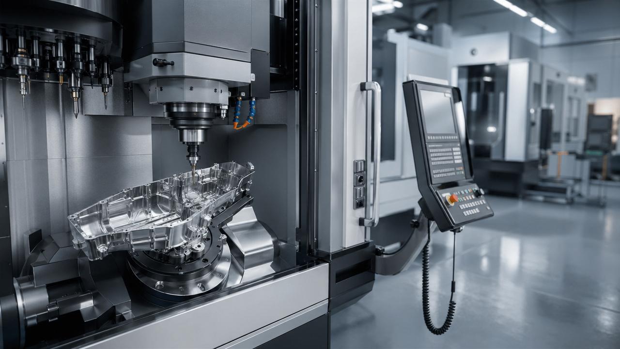 Custom 5-Axis CNC Machining Aerospace for Complex, Low-Volume Parts