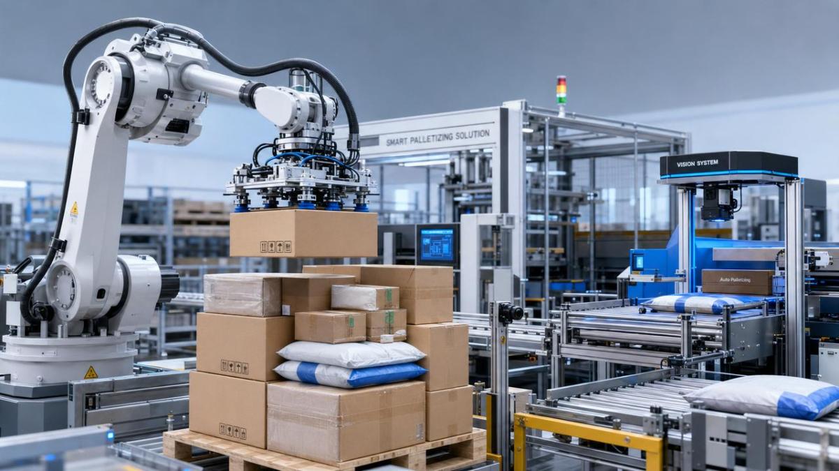 Palletizing Robot Suppliers for Mixed SKU Lines: What Works Best Palletizing Robot Suppliers for Mixed SKU Lines: What Works Best