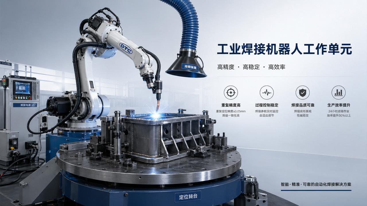 Industrial robots for welding applications: where quality is won