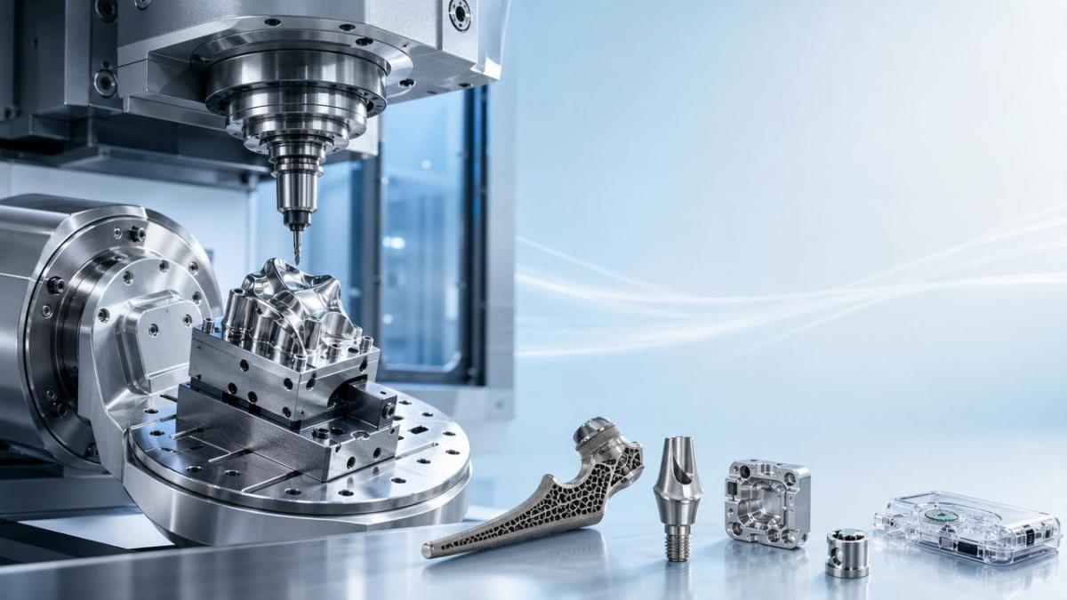 Medical device parts that benefit most from 5-axis CNC machining Medical device parts that benefit most from 5-axis CNC machining