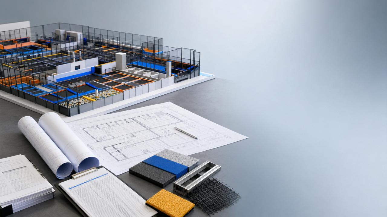 Trampoline park construction delays often begin before buildout