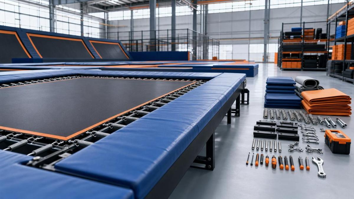 A trampoline park maintenance plan that reduces downtime A trampoline park maintenance plan that reduces downtime
