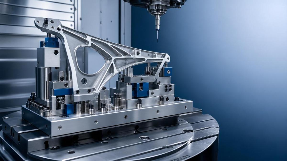 Precision machining for aerospace components starts with fixturing Precision machining for aerospace components starts with fixturing