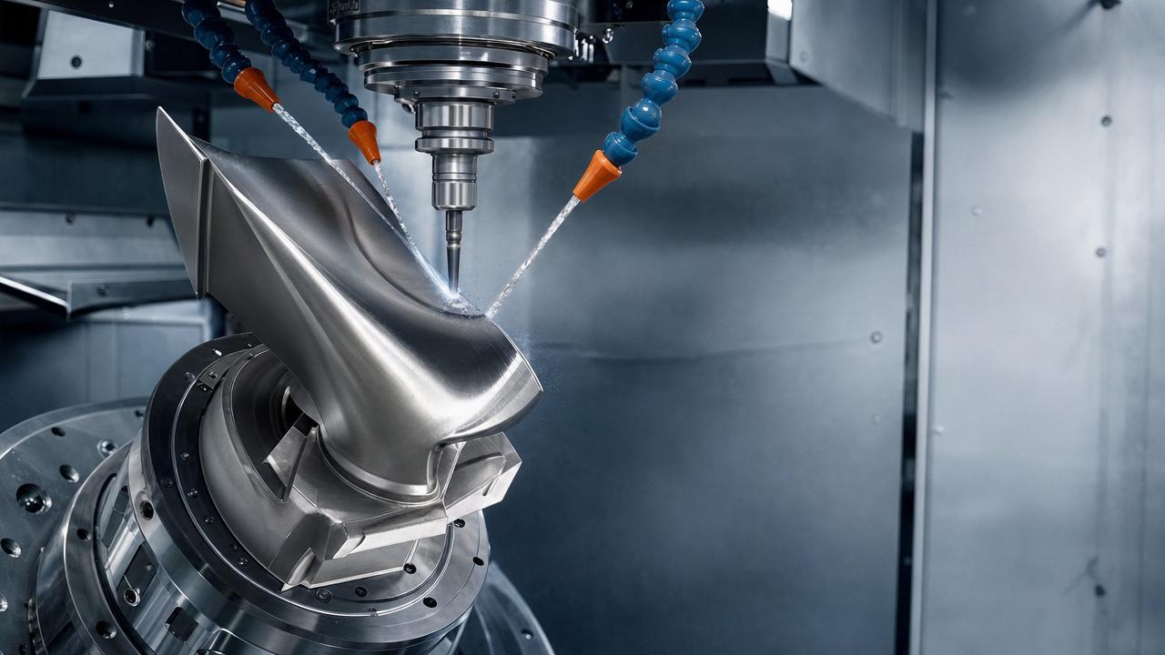 Inconel machining for turbine blades is slower for good reasons