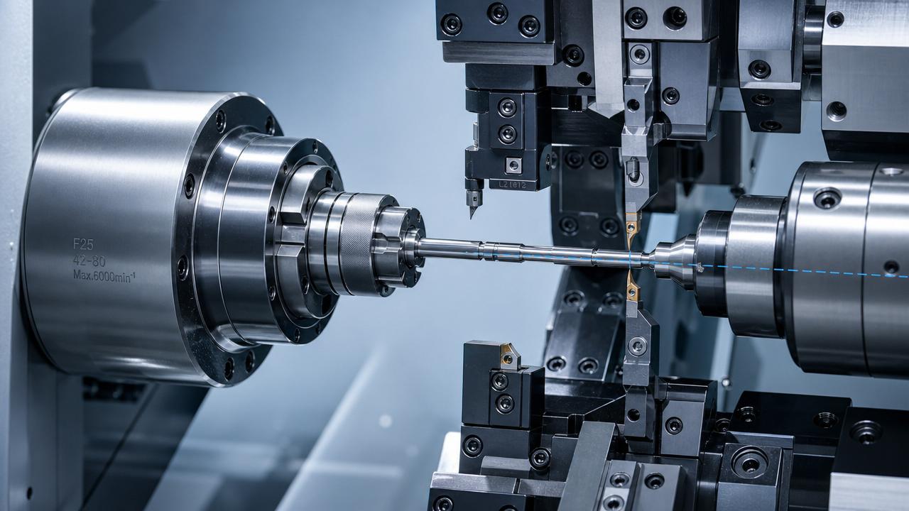 Swiss turning concentricity tolerance problems often start in setup