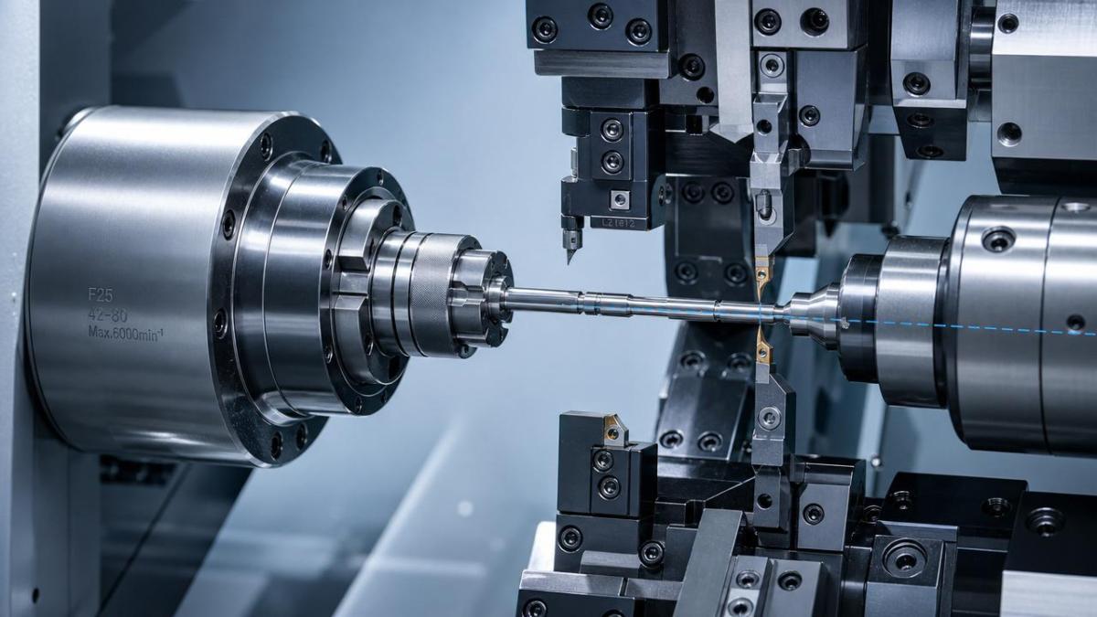 Swiss turning concentricity tolerance problems often start in setup Swiss turning concentricity tolerance problems often start in setup