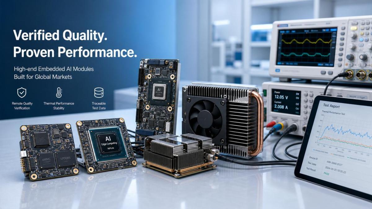 Embedded AI module supplier quality is harder to verify remotely Embedded AI module supplier quality is harder to verify remotely