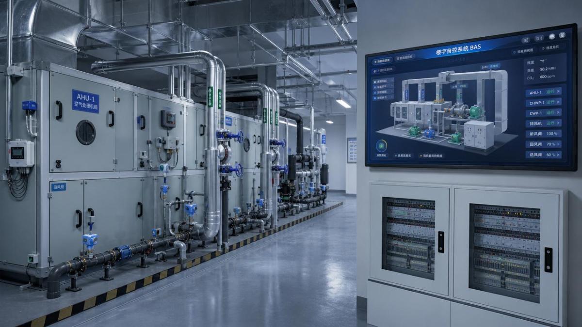 HVAC automation control logic breaks down at handover stage HVAC automation control logic breaks down at handover stage