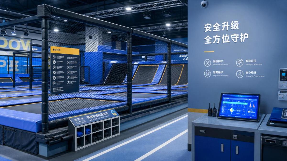 Trampoline park safety upgrades that matter more than new attractions Trampoline park safety upgrades that matter more than new attractions