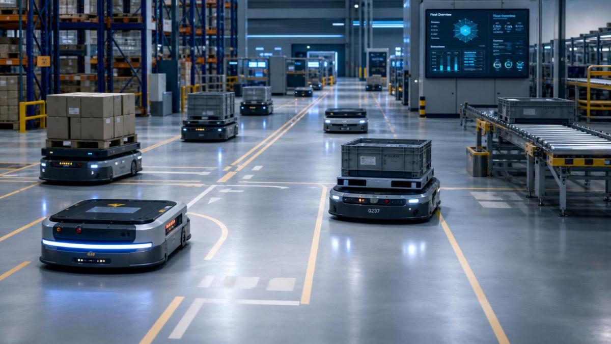 Fault Tolerance in AGV and AMR Fleets Under Real Traffic Fault Tolerance in AGV and AMR Fleets Under Real Traffic
