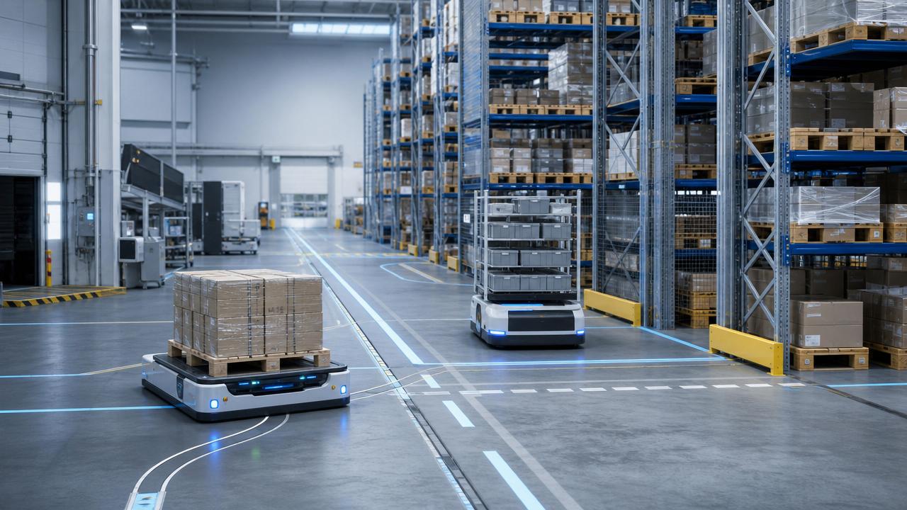 Path Planning Trade-Offs in AGV and AMR Mixed Environments