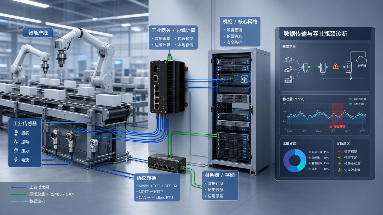 Why Throughput Bottlenecks in Industrial IoT Are Often Misdiagnosed