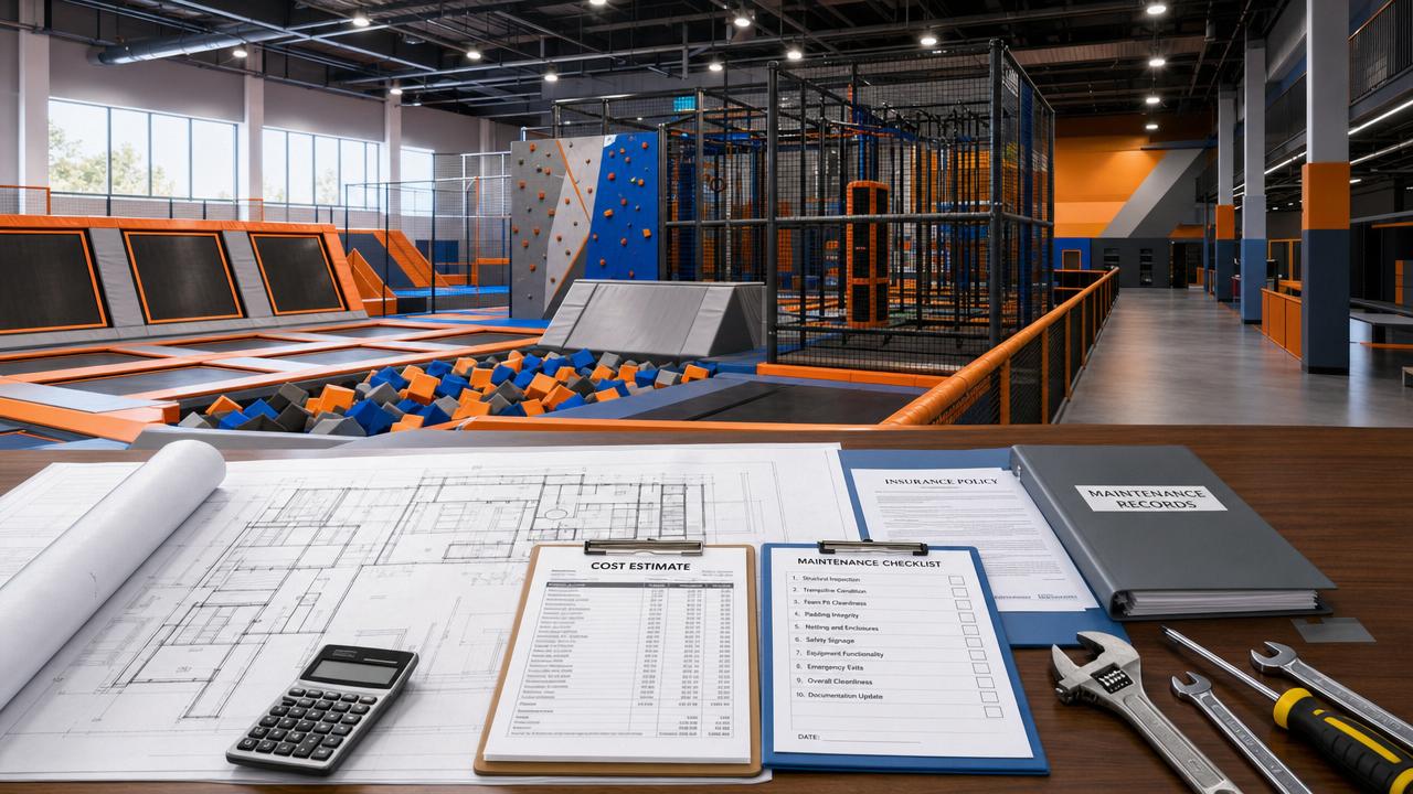 The Real Cost Drivers Behind a Trampoline Park Business