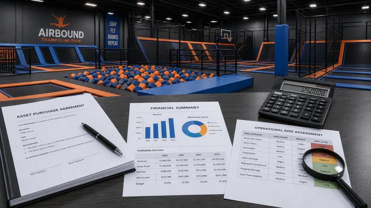 A Trampoline Park for Sale Can Look Profitable and Still Be Risky A Trampoline Park for Sale Can Look Profitable and Still Be Risky