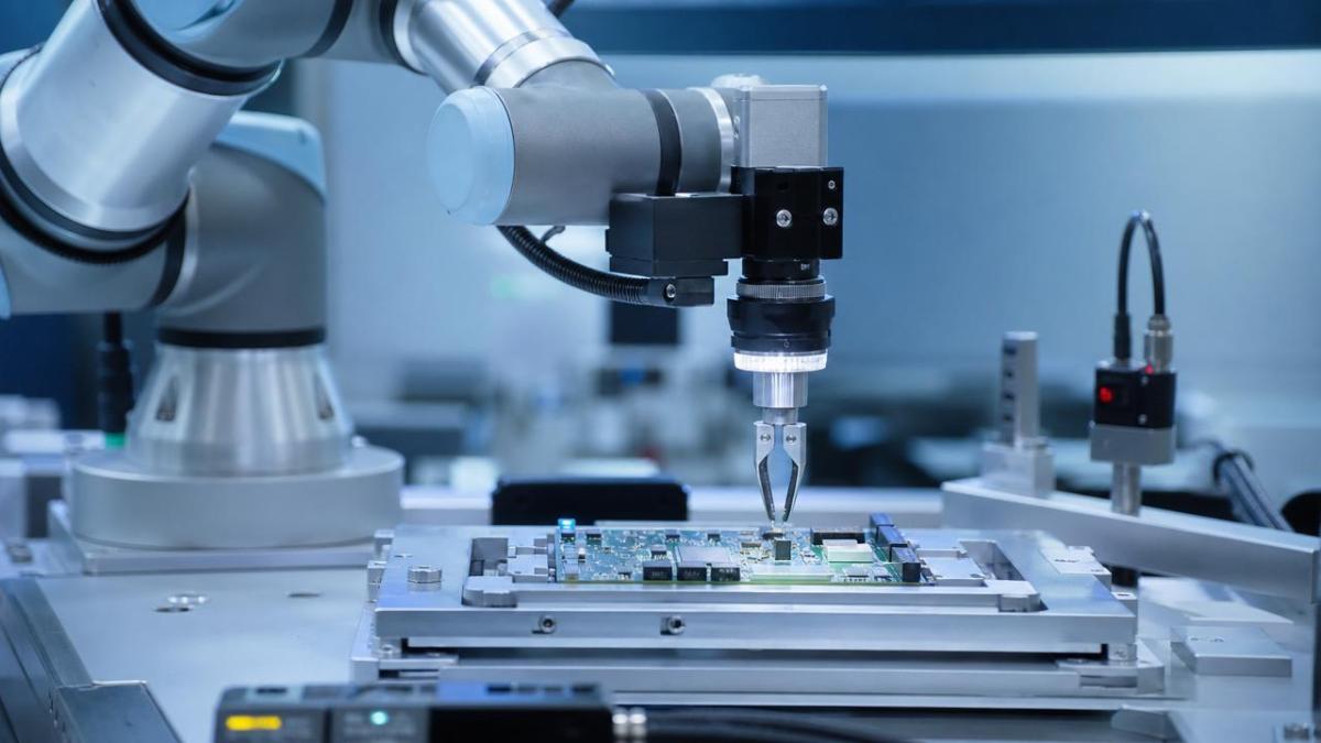 Collaborative robots for electronics assembly: speed without damage Collaborative robots for electronics assembly: speed without damage