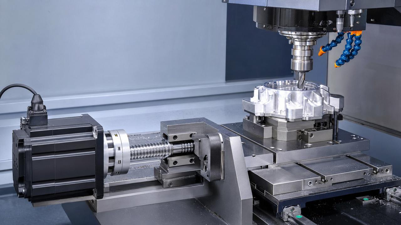 Servo motors for CNC machine tools: stiffness matters more than peak torque