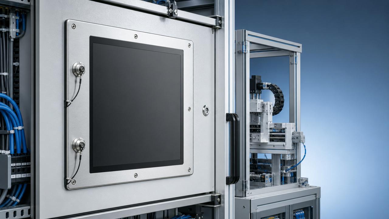 Custom industrial touchscreen monitor choices that reduce downtime