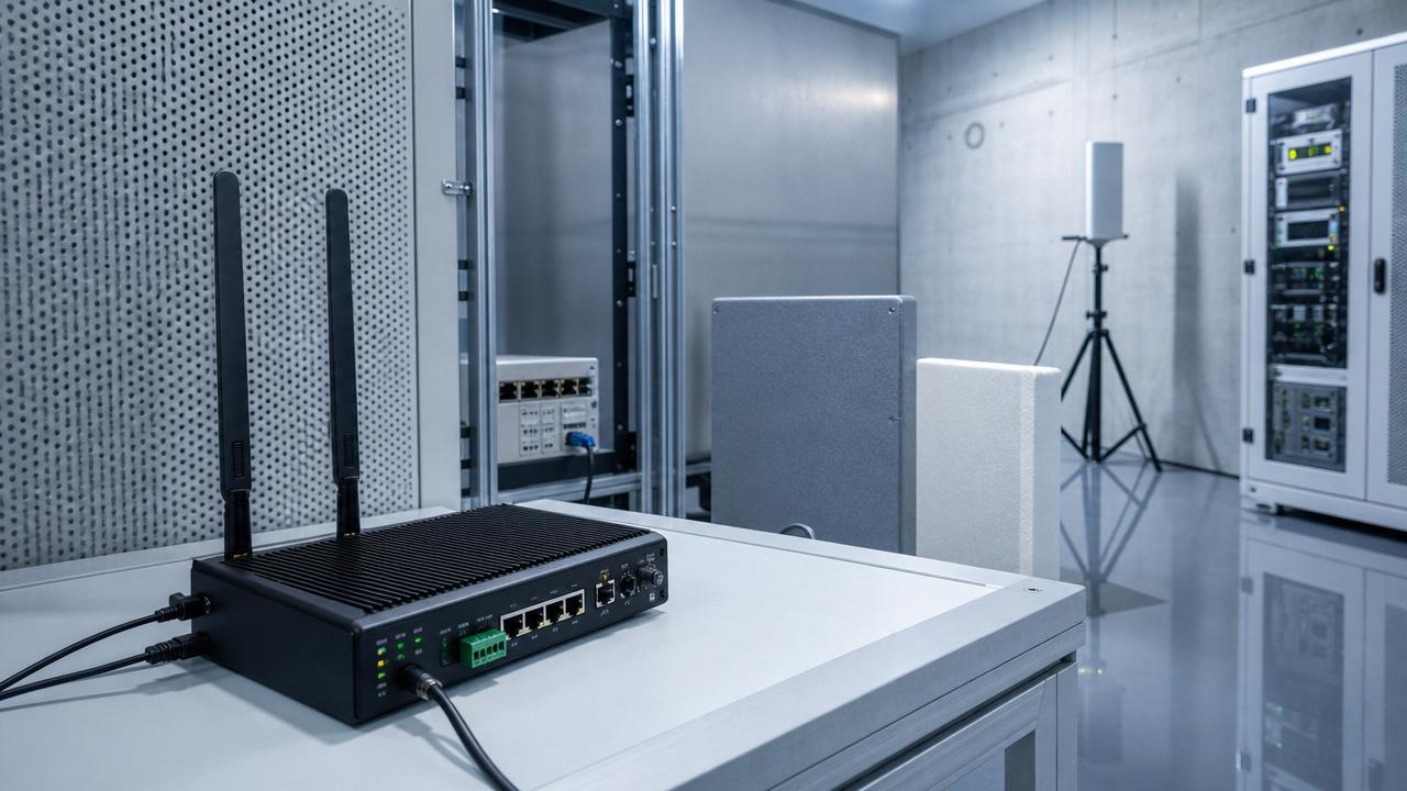 5G industrial router throughput test results can be misleading indoors