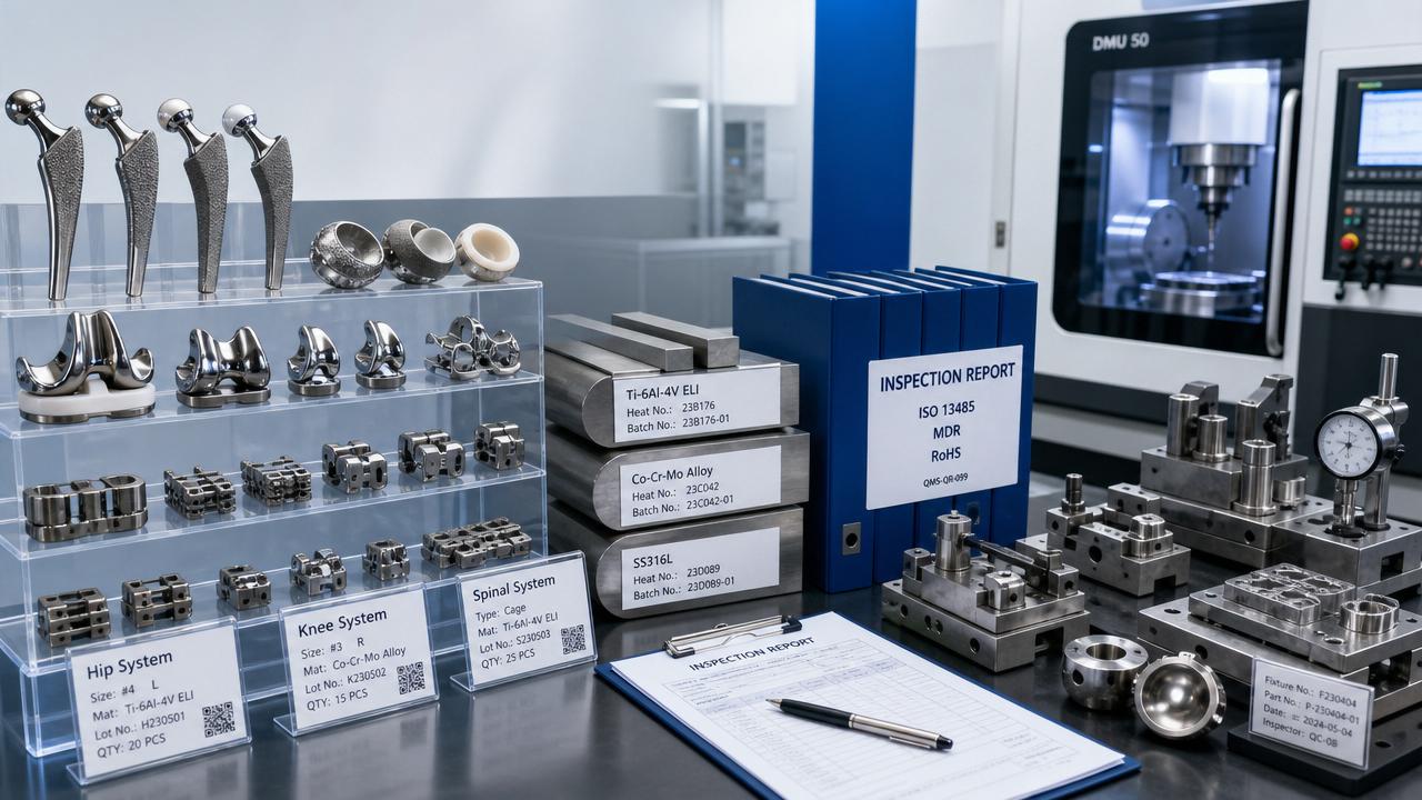 Medical implant machining wholesale: traceability is the hidden filter