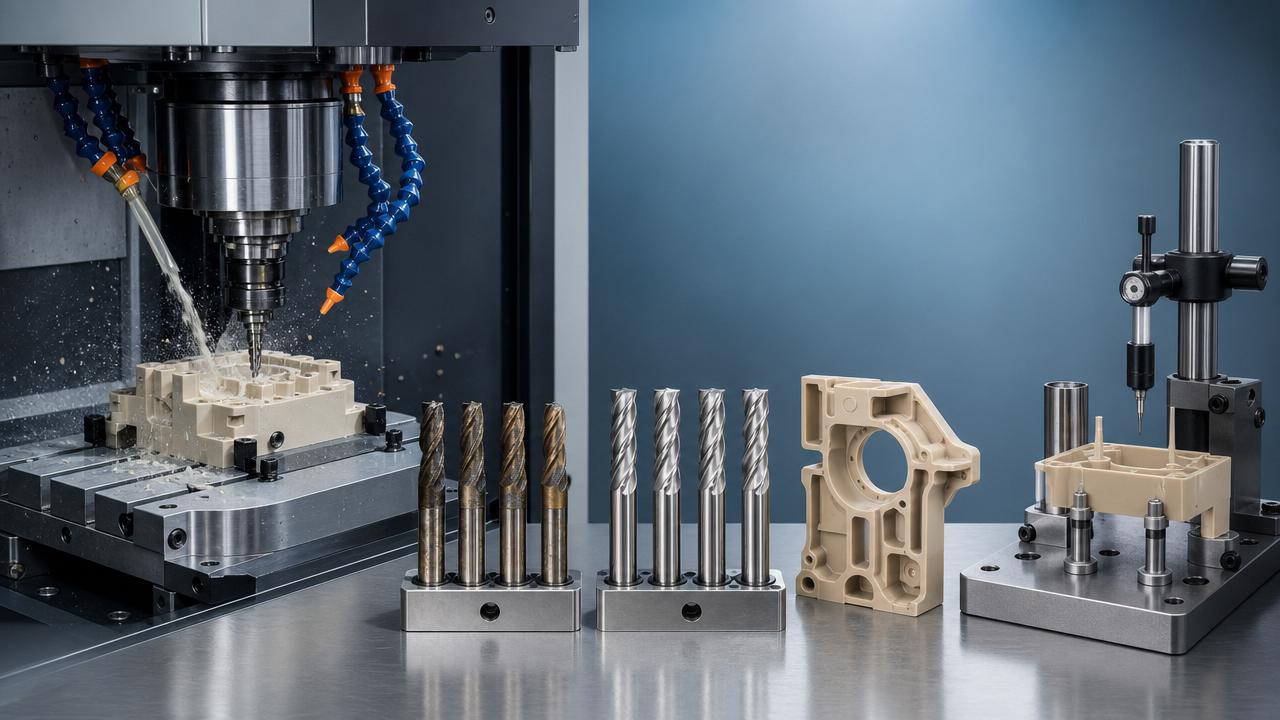 PEEK CNC machining service: where tool wear changes the quote