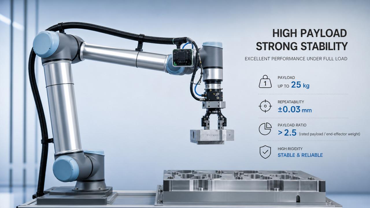 How much payload headroom do collaborative robots need?