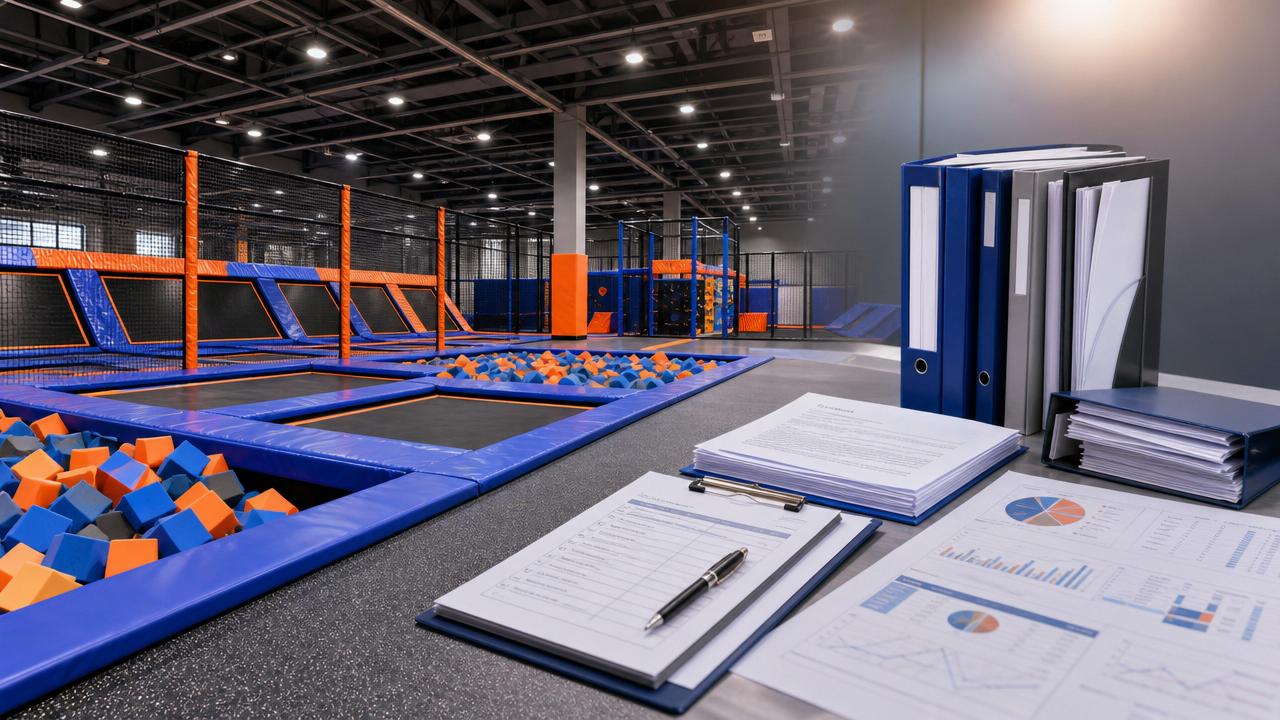 What to verify before buying a trampoline park for sale