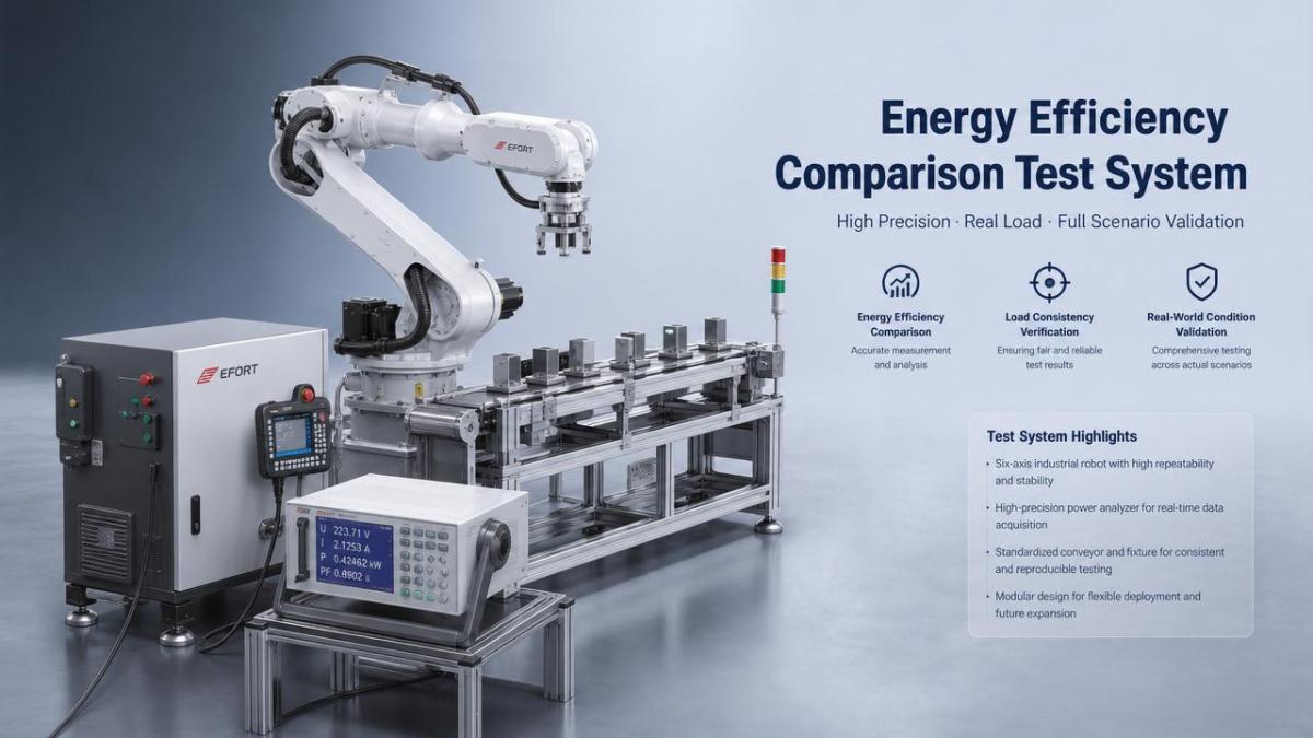 Energy efficiency claims for industrial robots, tested fairly Energy efficiency claims for industrial robots, tested fairly