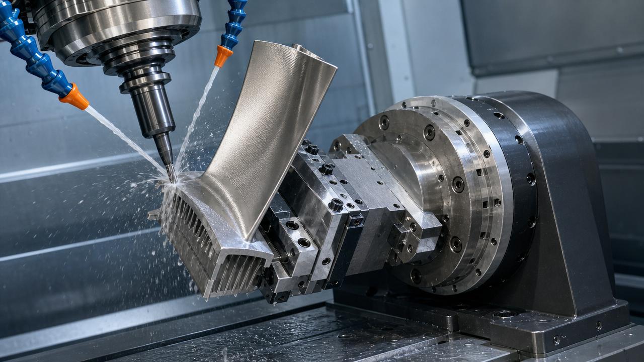 Inconel machining for turbine blades without rapid tool wear