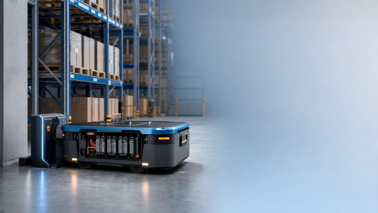 AGV battery degradation rate after one year of use