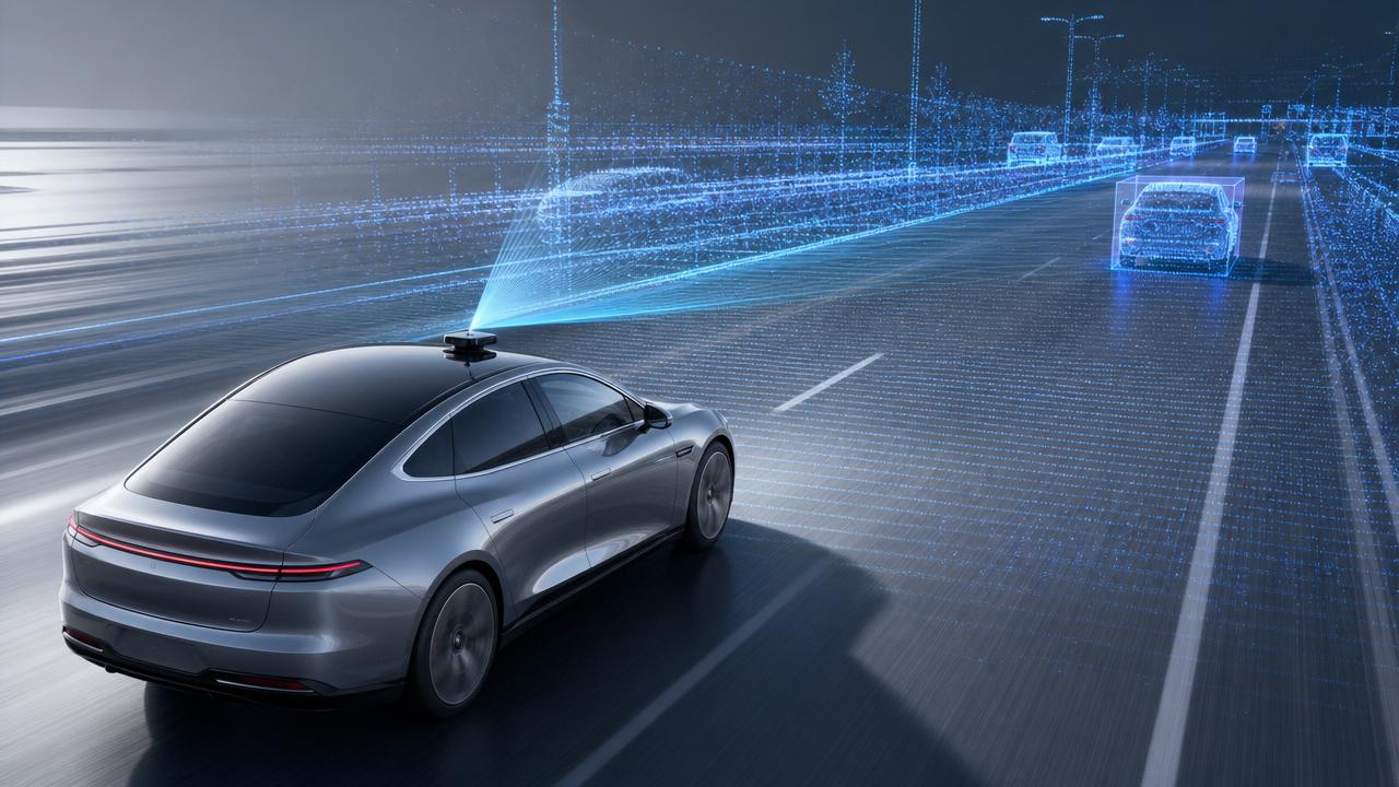 Solid-state LiDAR range accuracy at highway speed