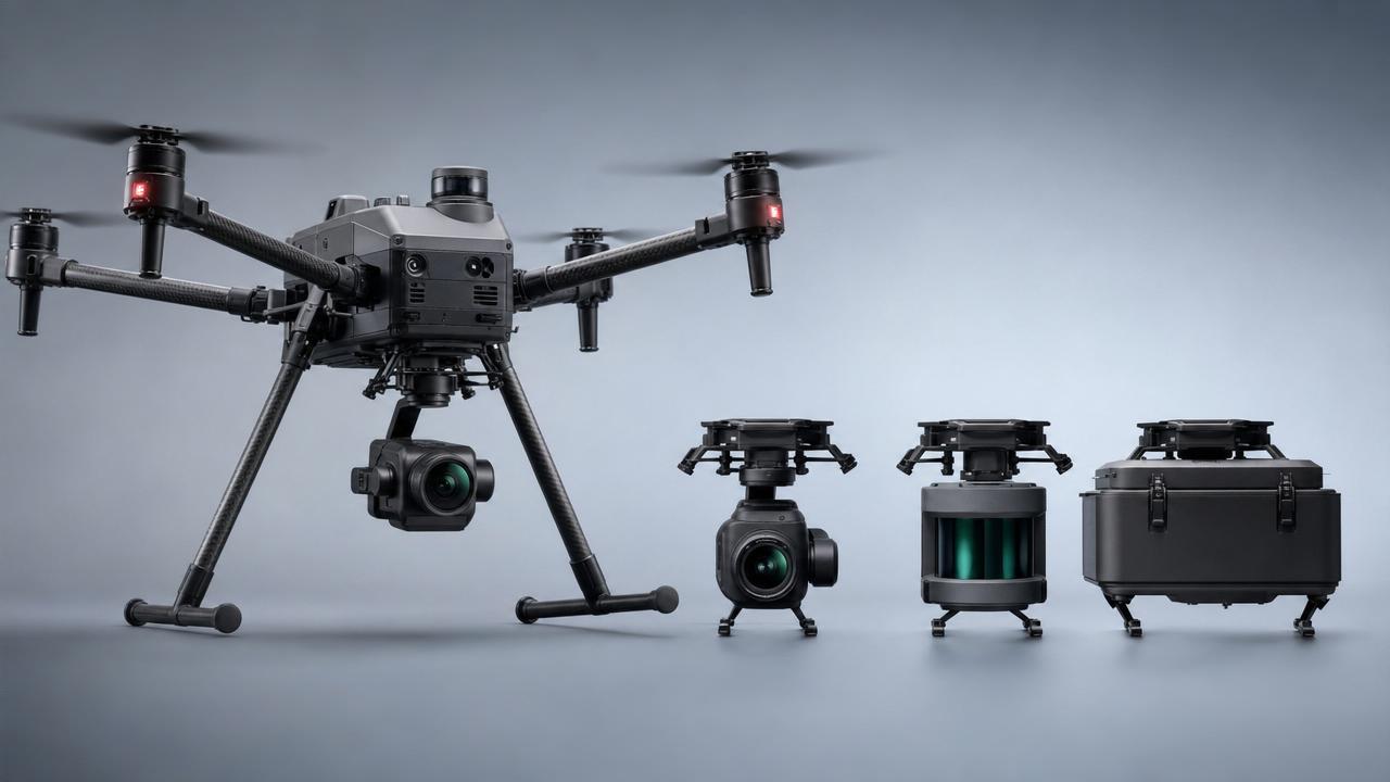 Commercial drone payload capacity benchmark by mission type
