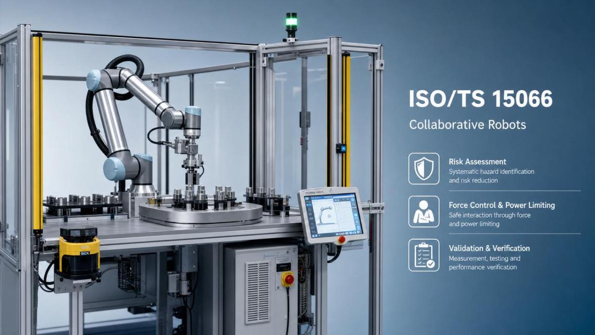 What ISO TS 15066 Means in a Real Cobot Cell What ISO TS 15066 Means in a Real Cobot Cell